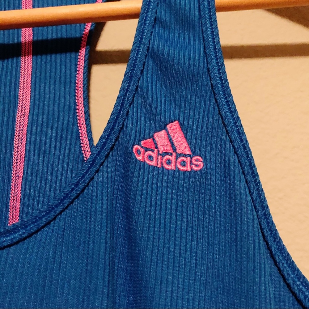 Adidas Ribbed Racerback Tank - M - Picture 3 of 7